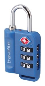 Travelite TSA Padlock Blue