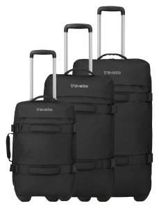 Travelite Bolonia Wheeled Duffle S,M,L Black