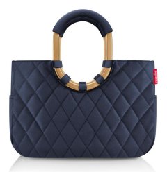 Reisenthel Loopshopper M Frame Rhombus Midnight Gold