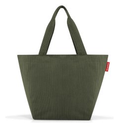 Reisenthel Shopper M Cord dark matcha
