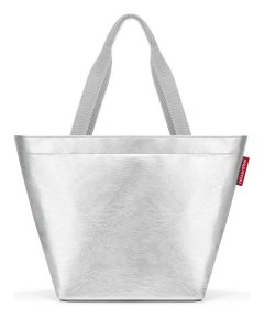 Reisenthel Shopper M Silver crackle