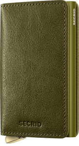 Secrid Slimwallet Premium Basco Olive