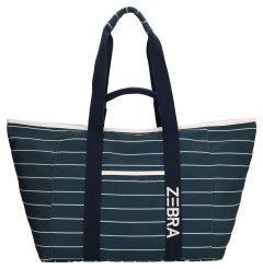 Zebra Trends Elise W00761 White Navy Stripe