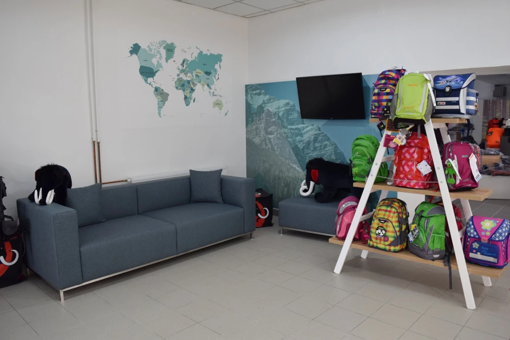Ontspanningshoek in de Bagalio winkel