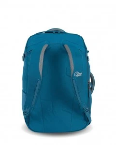 Lowe Alpine AT Carry-On 45 22" Atlantic Blue/Limestone (rugzijde) pp-blue-back-with-straps