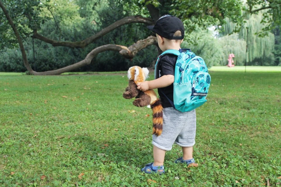 Vaude rugzak en pluche panda