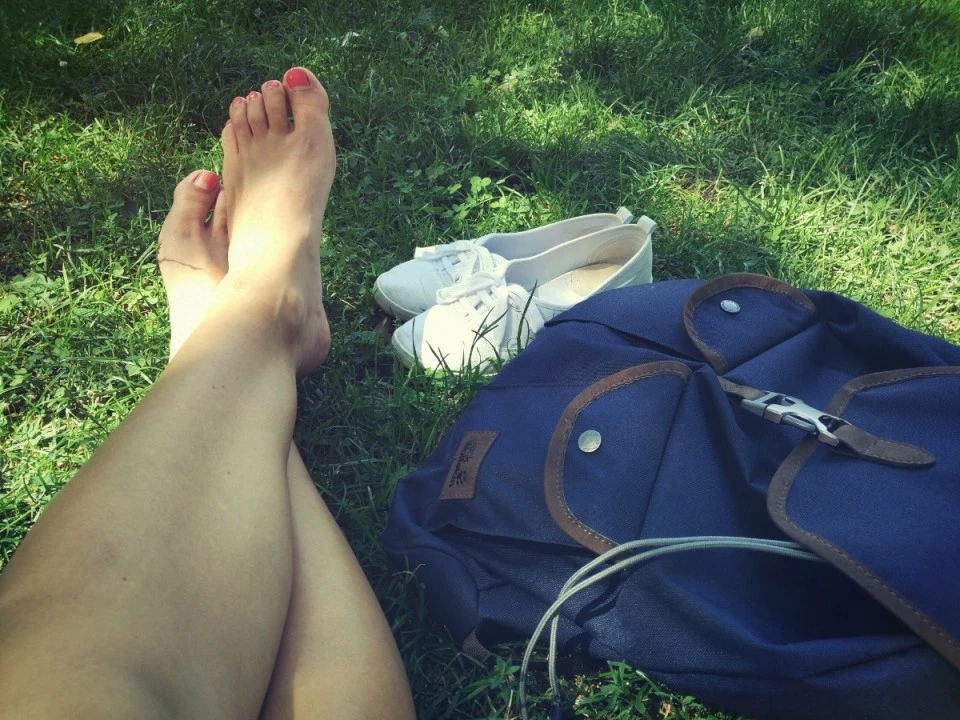 Ontspanning in het park