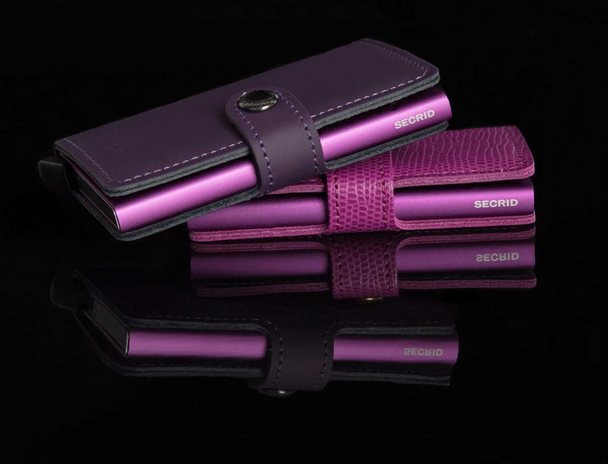 paarse Secrid Miniwallet