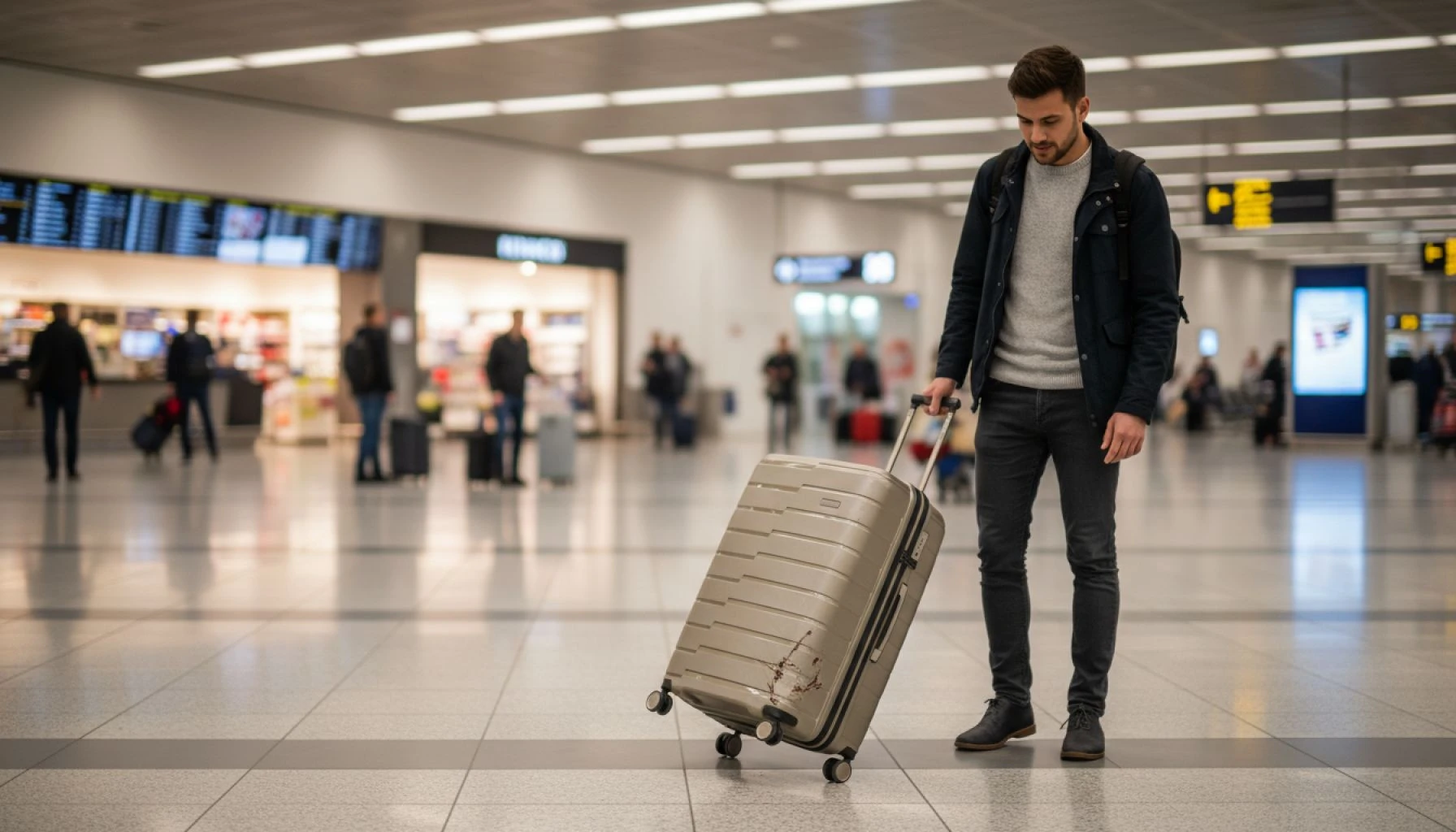 Hoe claimt u beschadigde bagage bij de luchtvaartmaatschappij