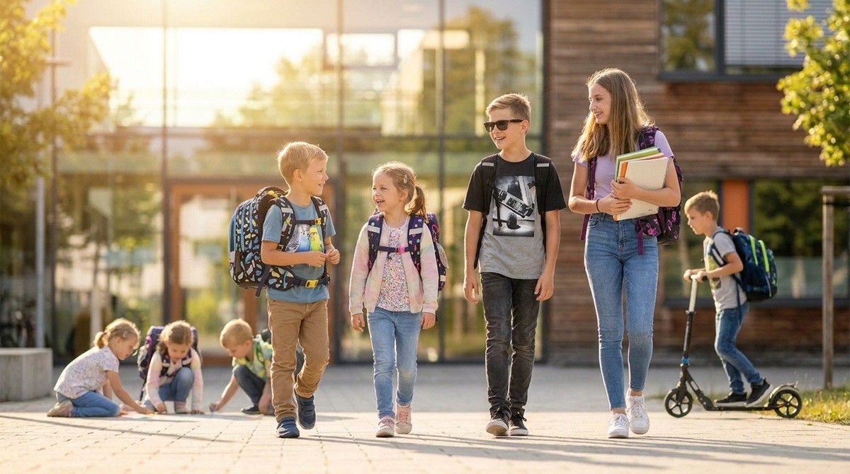 Hoe kies je een schooltas voor de lagere en middelbare school